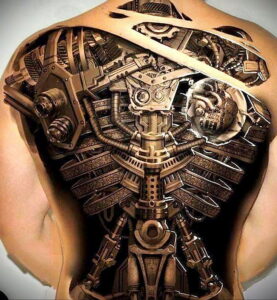 Пример 3Д рисунка татуировки 14.12.2020 №274 -3d tattoo- tatufoto.com