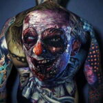Пример 3Д рисунка татуировки 14.12.2020 №352 -3d tattoo- tatufoto.com