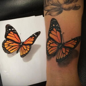 Пример 3Д рисунка татуировки 14.12.2020 №357 -3d tattoo- tatufoto.com
