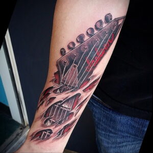 Пример 3Д рисунка татуировки 14.12.2020 №360 -3d tattoo- tatufoto.com