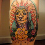 Пример Татуировки Чихуахуа 16.12.2020 №002 -Chihuahua Tattoo- tatufoto.com