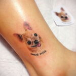 Пример Татуировки Чихуахуа 16.12.2020 №027 -Chihuahua Tattoo- tatufoto.com
