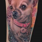 Пример Татуировки Чихуахуа 16.12.2020 №029 -Chihuahua Tattoo- tatufoto.com
