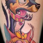 Пример Татуировки Чихуахуа 16.12.2020 №044 -Chihuahua Tattoo- tatufoto.com