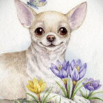 Пример Татуировки Чихуахуа 16.12.2020 №060 -Chihuahua Tattoo- tatufoto.com