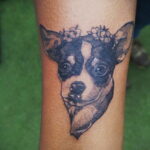 Пример Татуировки Чихуахуа 16.12.2020 №072 -Chihuahua Tattoo- tatufoto.com