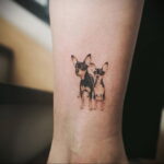 Пример Татуировки Чихуахуа 16.12.2020 №076 -Chihuahua Tattoo- tatufoto.com