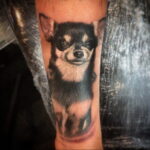 Пример Татуировки Чихуахуа 16.12.2020 №082 -Chihuahua Tattoo- tatufoto.com