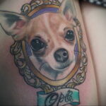Пример Татуировки Чихуахуа 16.12.2020 №091 -Chihuahua Tattoo- tatufoto.com