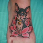 Пример Татуировки Чихуахуа 16.12.2020 №096 -Chihuahua Tattoo- tatufoto.com