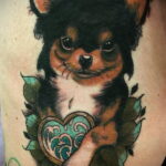 Пример Татуировки Чихуахуа 16.12.2020 №103 -Chihuahua Tattoo- tatufoto.com