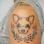 Пример Татуировки Чихуахуа 16.12.2020 №108 -Chihuahua Tattoo- tatufoto.com