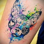 Пример Татуировки Чихуахуа 16.12.2020 №112 -Chihuahua Tattoo- tatufoto.com