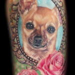 Пример Татуировки Чихуахуа 16.12.2020 №115 -Chihuahua Tattoo- tatufoto.com