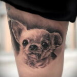 Пример Татуировки Чихуахуа 16.12.2020 №129 -Chihuahua Tattoo- tatufoto.com