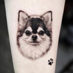 Пример Татуировки Чихуахуа 16.12.2020 №131 -Chihuahua Tattoo- tatufoto.com