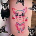 Пример Татуировки Чихуахуа 16.12.2020 №133 -Chihuahua Tattoo- tatufoto.com