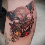 Пример Татуировки Чихуахуа 16.12.2020 №141 -Chihuahua Tattoo- tatufoto.com