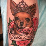 Пример Татуировки Чихуахуа 16.12.2020 №151 -Chihuahua Tattoo- tatufoto.com