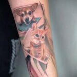 Пример Татуировки Чихуахуа 16.12.2020 №161 -Chihuahua Tattoo- tatufoto.com