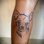 Пример Татуировки Чихуахуа 16.12.2020 №166 -Chihuahua Tattoo- tatufoto.com