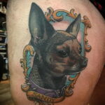 Пример Татуировки Чихуахуа 16.12.2020 №176 -Chihuahua Tattoo- tatufoto.com