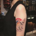 Пример Татуировки Чихуахуа 16.12.2020 №181 -Chihuahua Tattoo- tatufoto.com