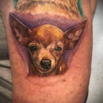 Пример Татуировки Чихуахуа 16.12.2020 №183 -Chihuahua Tattoo- tatufoto.com