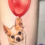 Пример Татуировки Чихуахуа 16.12.2020 №184 -Chihuahua Tattoo- tatufoto.com