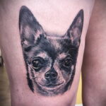 Пример Татуировки Чихуахуа 16.12.2020 №186 -Chihuahua Tattoo- tatufoto.com