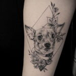 Пример Татуировки Чихуахуа 16.12.2020 №191 -Chihuahua Tattoo- tatufoto.com