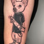 Пример Татуировки Чихуахуа 16.12.2020 №194 -Chihuahua Tattoo- tatufoto.com