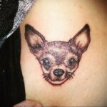 Пример Татуировки Чихуахуа 16.12.2020 №199 -Chihuahua Tattoo- tatufoto.com