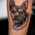 Пример Татуировки Чихуахуа 16.12.2020 №200 -Chihuahua Tattoo- tatufoto.com