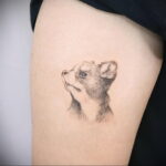 Пример Татуировки Чихуахуа 16.12.2020 №201 -Chihuahua Tattoo- tatufoto.com