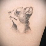 Пример Татуировки Чихуахуа 16.12.2020 №202 -Chihuahua Tattoo- tatufoto.com
