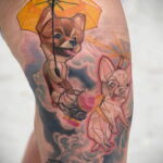 Пример Татуировки Чихуахуа 16.12.2020 №208 -Chihuahua Tattoo- tatufoto.com