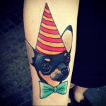 Пример Татуировки Чихуахуа 16.12.2020 №243 -Chihuahua Tattoo- tatufoto.com