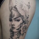 Пример женского рисунка тату 29.12.2020 №006 -female tattoo- tatufoto.com
