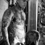 Пример мужского рисунка татуировки 14.12.2020 №034 -male tattoo- tatufoto.com