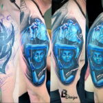 Пример мужского рисунка татуировки 14.12.2020 №079 -male tattoo- tatufoto.com