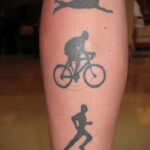 Пример рисунка татуировки про велосипед 15.12.2020 №393 -bike tattoo- tatufoto.com