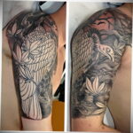 Пример рисунка татуировки птица Гриф 13.12.2020 №066 -tattoo vulture- tatufoto.com