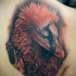 Пример рисунка татуировки птица Гриф 13.12.2020 №164 -tattoo vulture- tatufoto.com