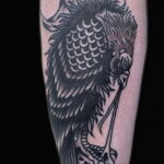 Пример рисунка татуировки птица Гриф 13.12.2020 №324 -tattoo vulture- tatufoto.com
