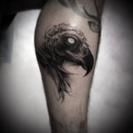 Пример рисунка татуировки птица Гриф 13.12.2020 №398 -tattoo vulture- tatufoto.com