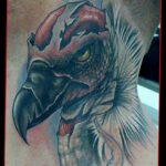 Пример рисунка татуировки птица Гриф 13.12.2020 №449 -tattoo vulture- tatufoto.com