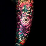 Пример цветного рисунка татуировки 14.12.2020 №198 -color tattoo- tatufoto.com