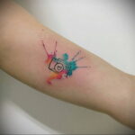 Пример цветного рисунка татуировки 14.12.2020 №301 -color tattoo- tatufoto.com