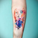 Пример цветного рисунка татуировки 14.12.2020 №315 -color tattoo- tatufoto.com